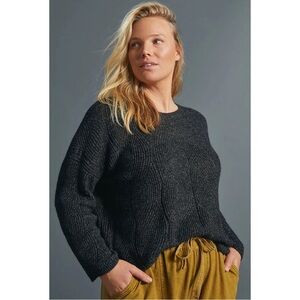 Anthropologie Keely Cable-Knit Sweater NWT SZ 1X